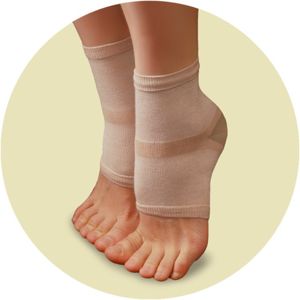 Суппорт голеностопа с закрытой пяткой. 1 пара.