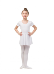 Юбка-солнце. Белая. SOLO